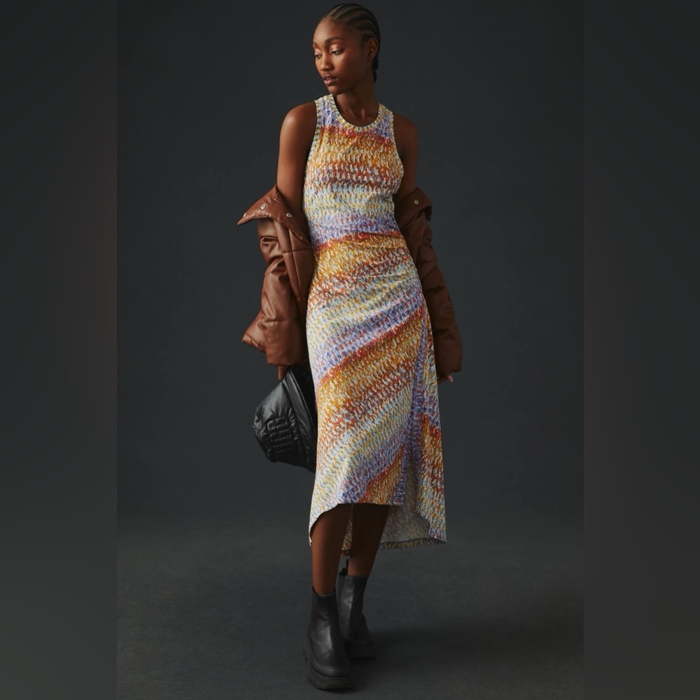 Daily Practice by Anthropologie Mock-Neck Treasure Dress size 3x